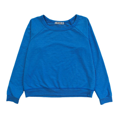 Heather Raglan Crew Top