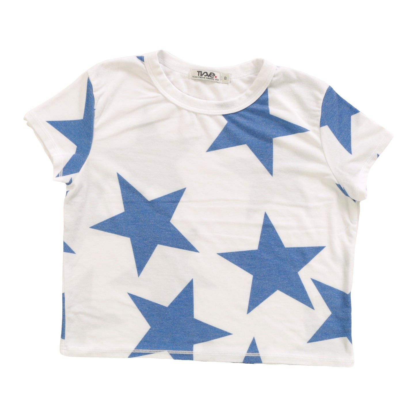 Boxy Top (Cobalt Stars Pattern)
