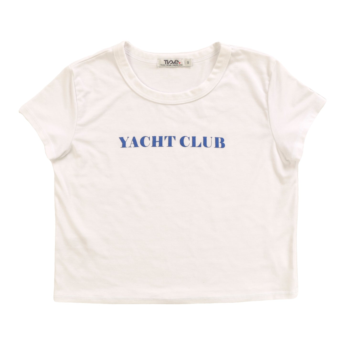 Boxy Top ("YACHT CLUB")