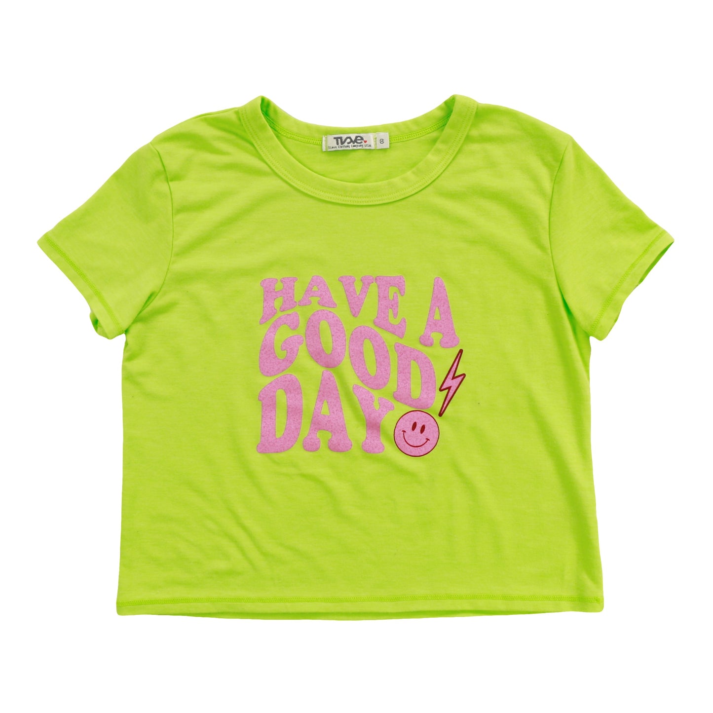 Boxy Top ("HAVE A GOOD DAY")