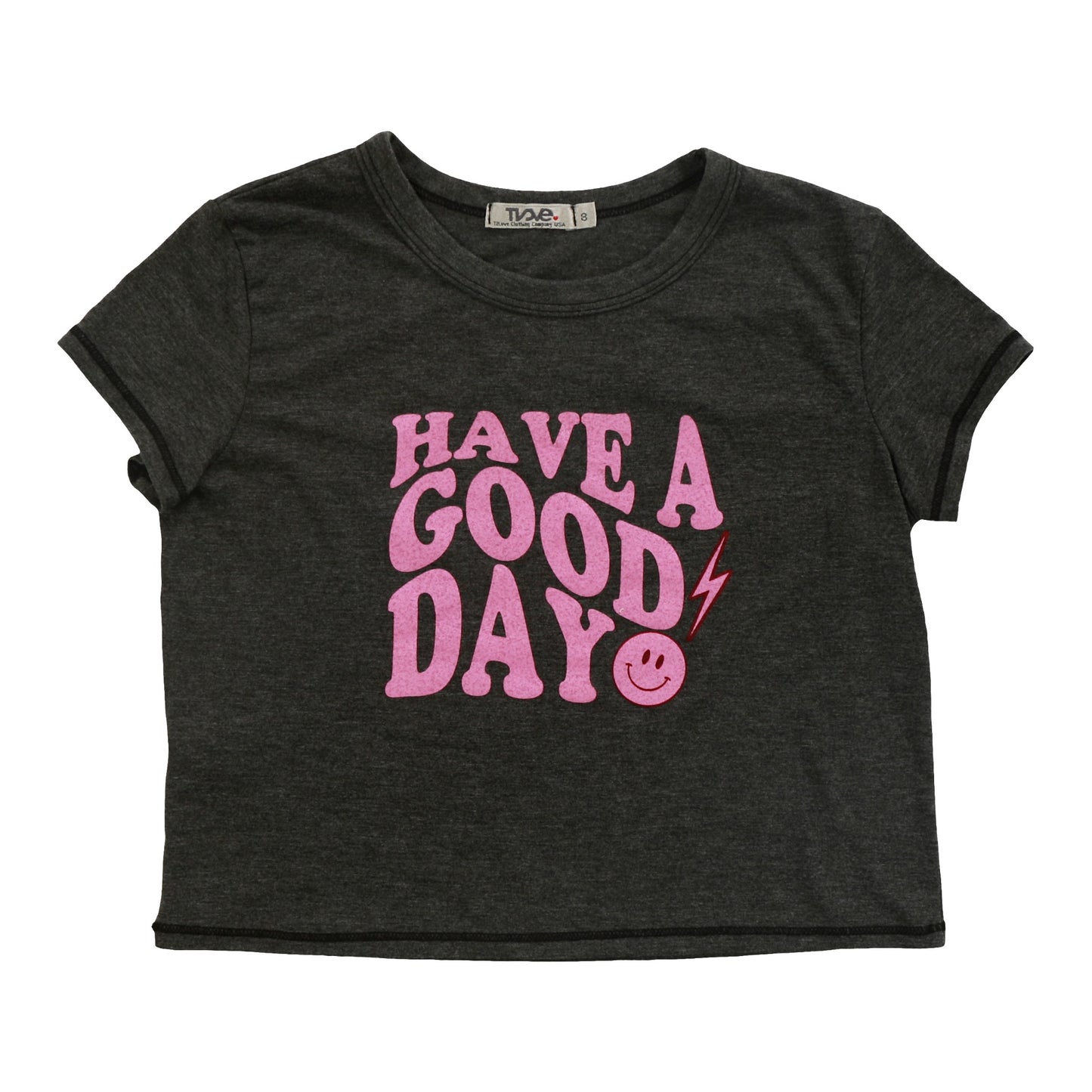 Boxy Top ("HAVE A GOOD DAY")