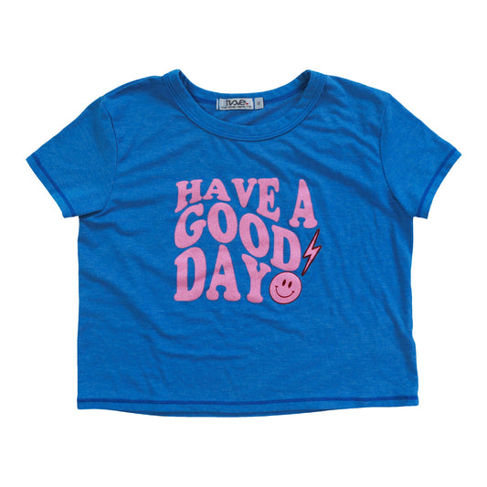 Boxy Top ("HAVE A GOOD DAY")