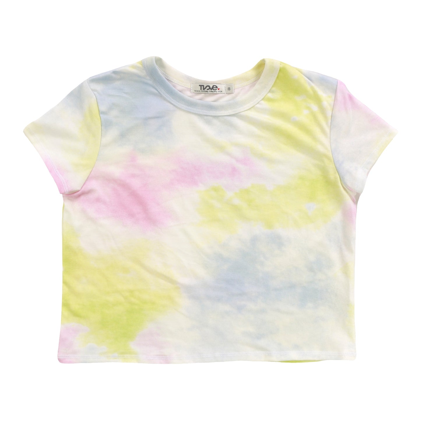 Boxy Top (Tri-Color Tie-Dye)