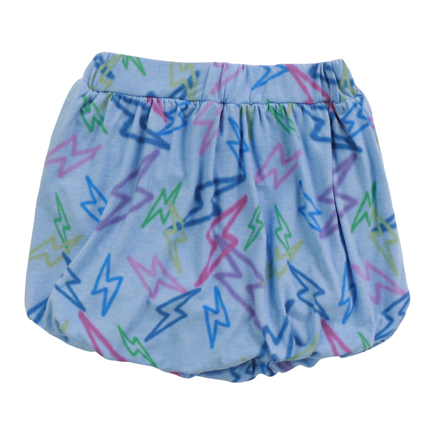 Bubble Skirt (Mixed Color Bolts Pattern)