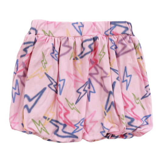Bubble Skirt (Mixed Color Bolts Pattern)