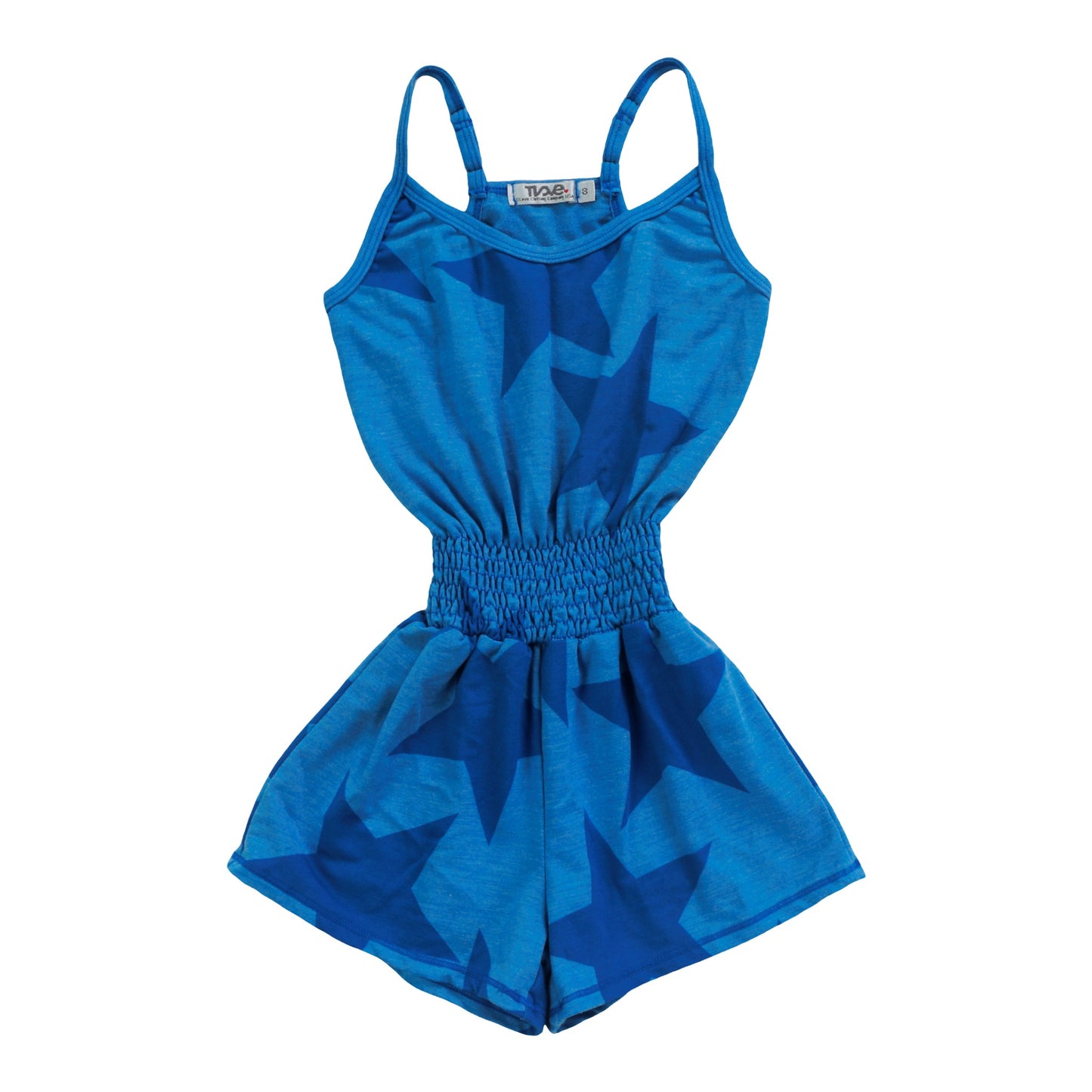 Cami Romper (Cobalt Stars Pattern)