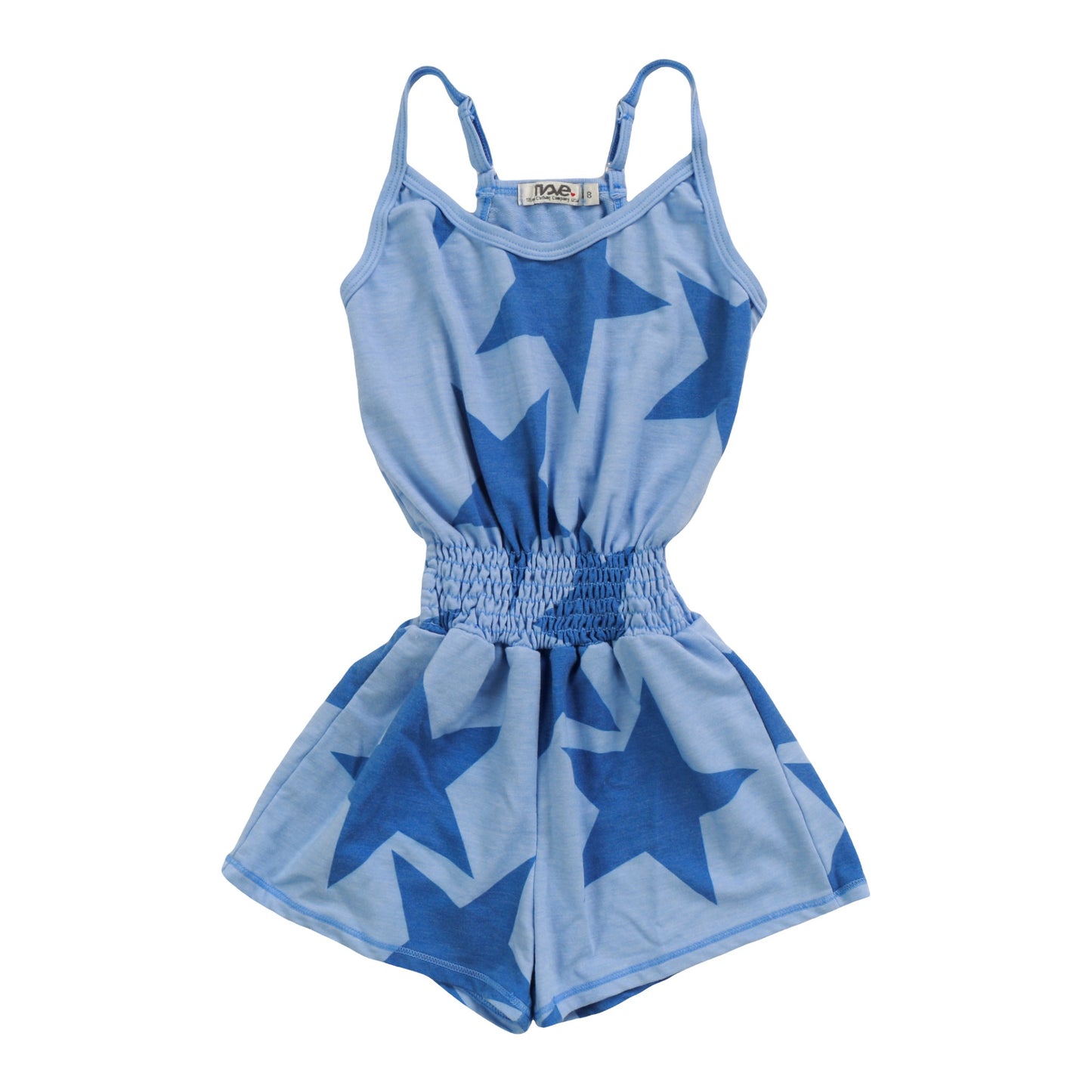 Cami Romper (Cobalt Stars Pattern)