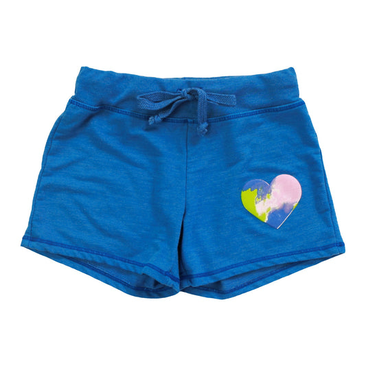 Signature Shorts (Mini Tie-Dye Heart Print)