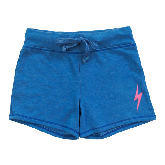 Signature Shorts (Mini Pink Bolt Print)