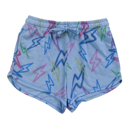 Athletic Shorts (Mixed Color Bolts Pattern)