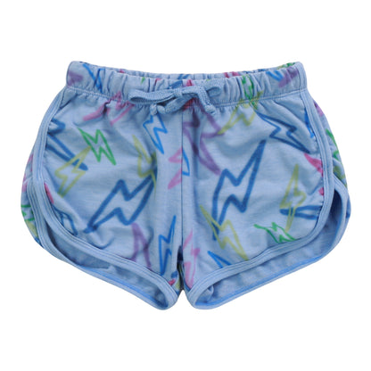 Runner Shorts (Mixed Color Bolts Pattern)