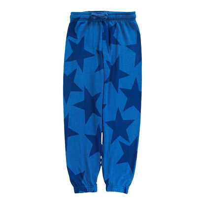 Athletic Pants (Cobalt Stars Pattern)
