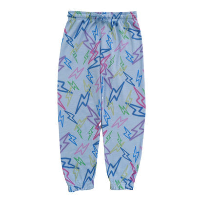 Athletic Pants (Mixed Color Bolts Pattern)