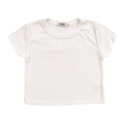 Heather Crop Baby Tee