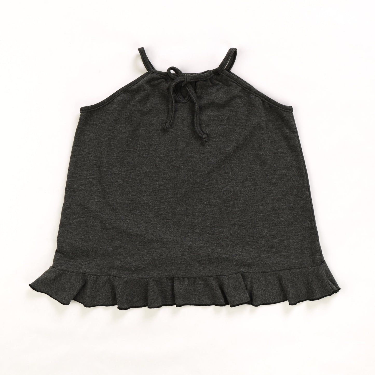 Heather Crossover Ruffle Cami