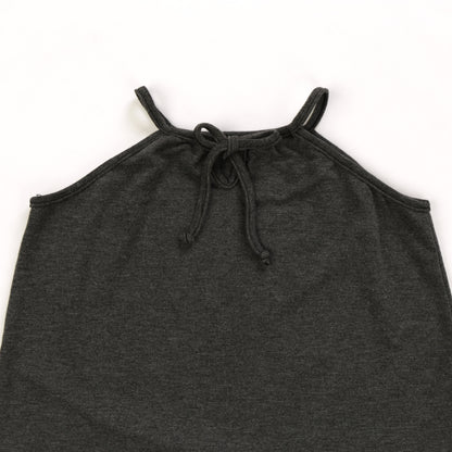 Heather Crossover Ruffle Cami