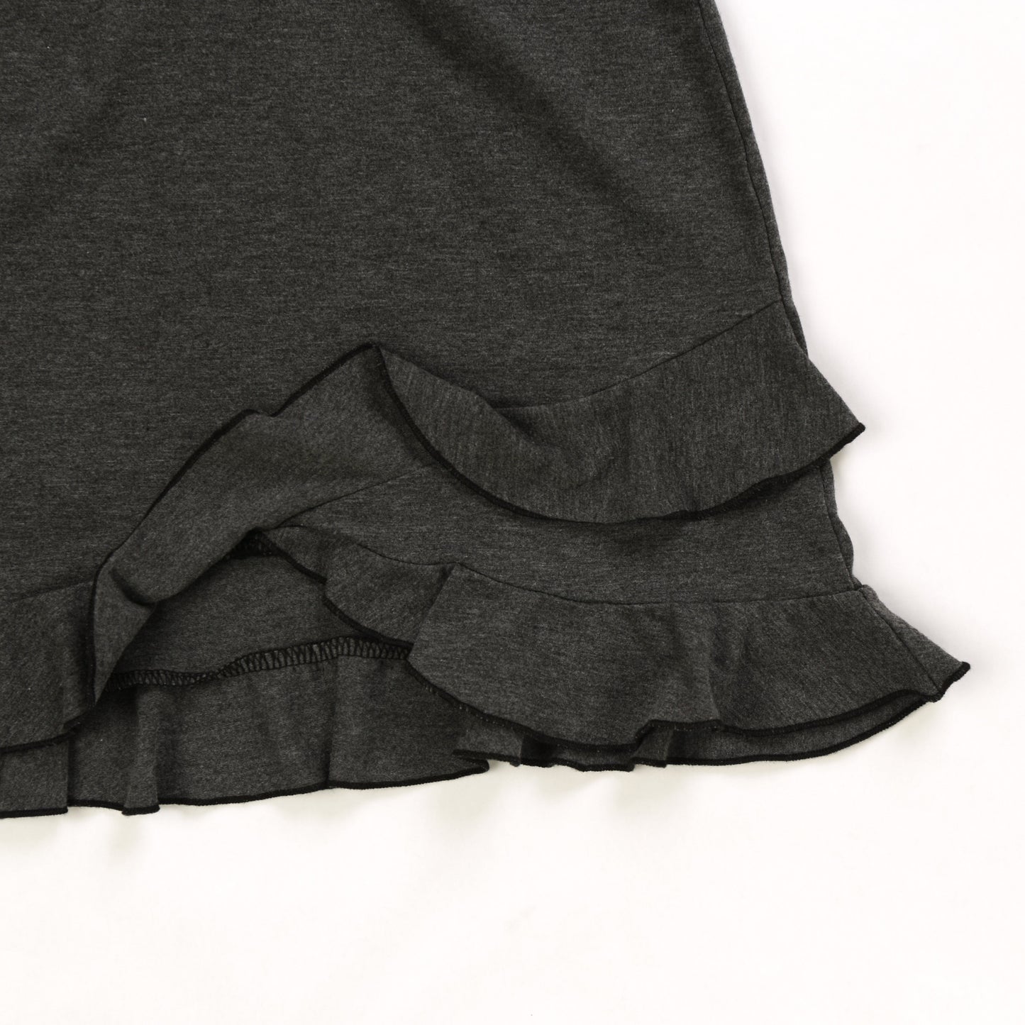 Heather Crossover Ruffle Cami