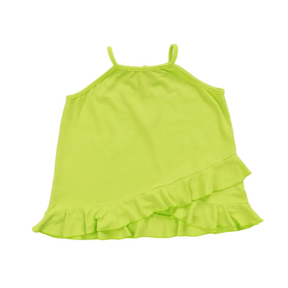 Heather Crossover Ruffle Cami