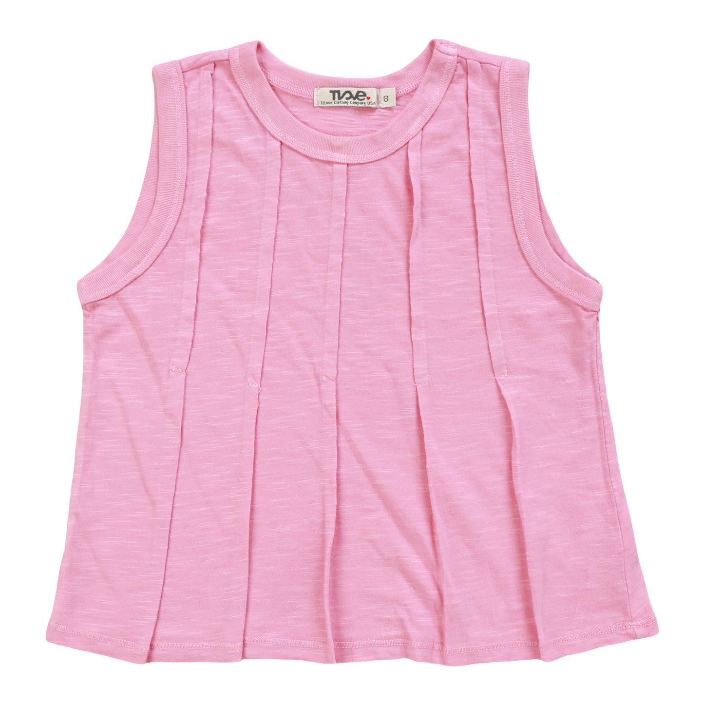 Multi-Seam Sleeveless Top