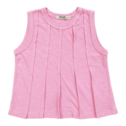 Multi-Seam Sleeveless Top