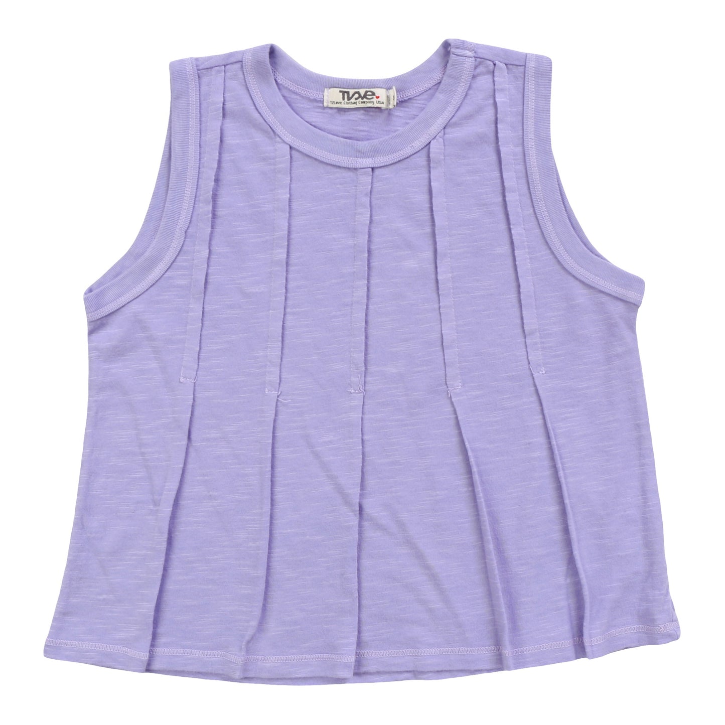 Multi-Seam Sleeveless Top
