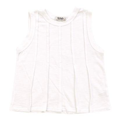Multi-Seam Sleeveless Top