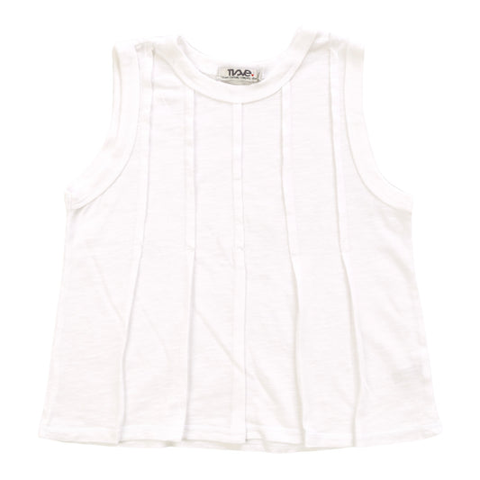 Multi-Seam Sleeveless Top