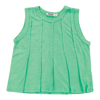 Multi-Seam Sleeveless Top