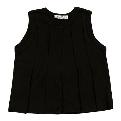 Multi-Seam Sleeveless Top