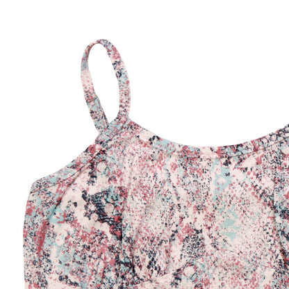 Merrow-Edge Cami (Pink Reptile Pattern)