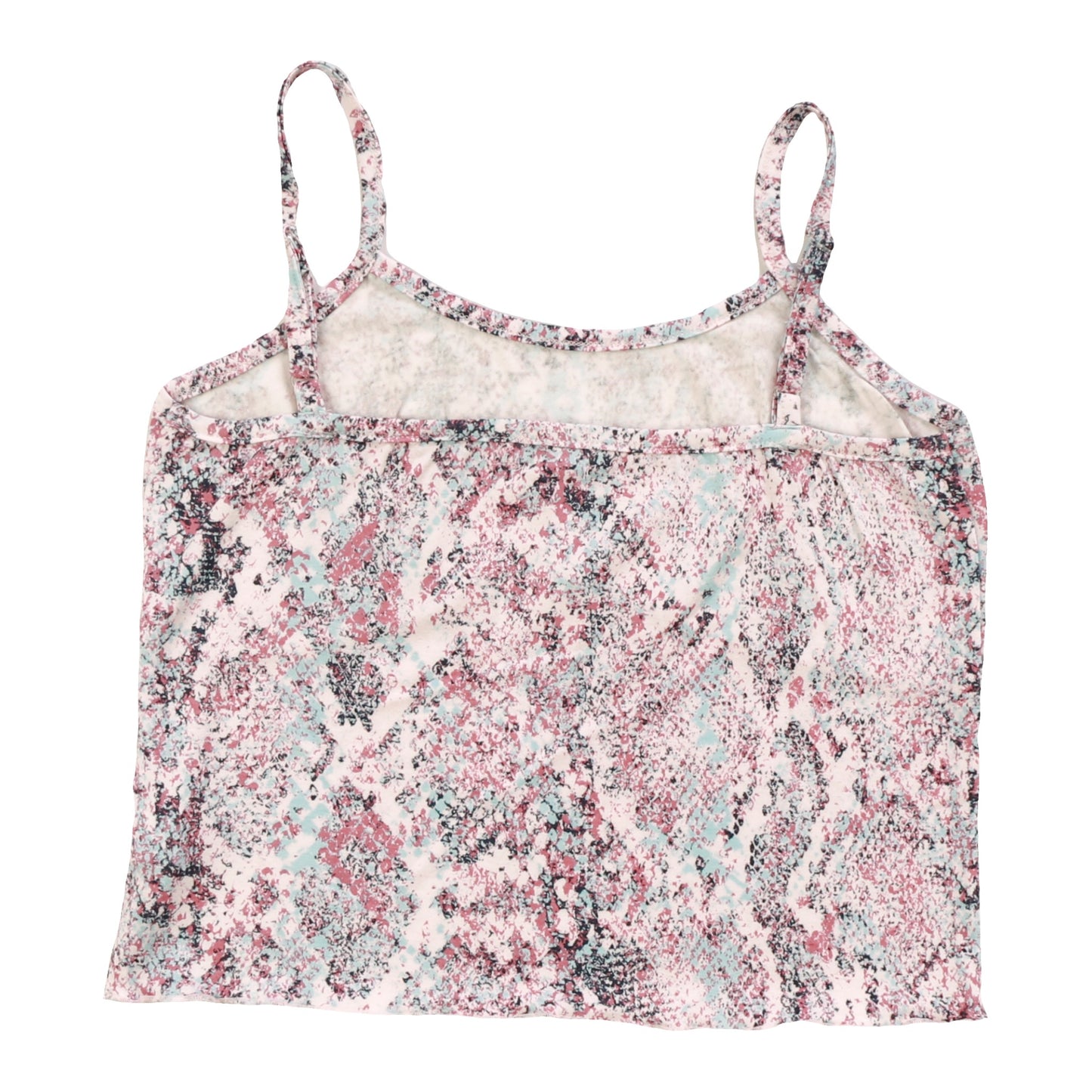 Merrow-Edge Cami (Pink Reptile Pattern)