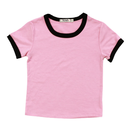 Heather Signature Ringer Tee