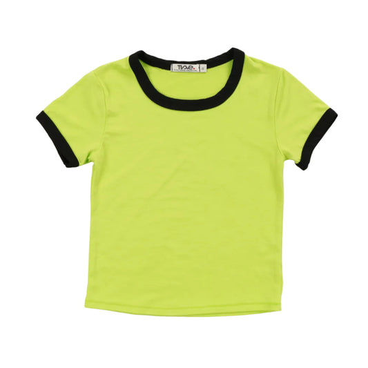 Heather Signature Ringer Tee