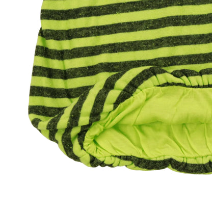 Bubble Muscle Top (Charcoal Stripes)