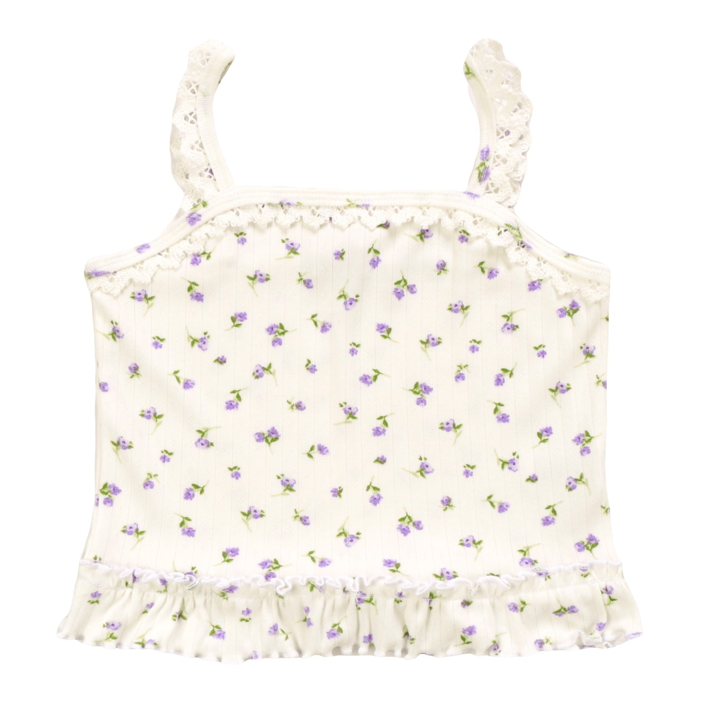 Lacey Cami (Purple Flowers Pattern)