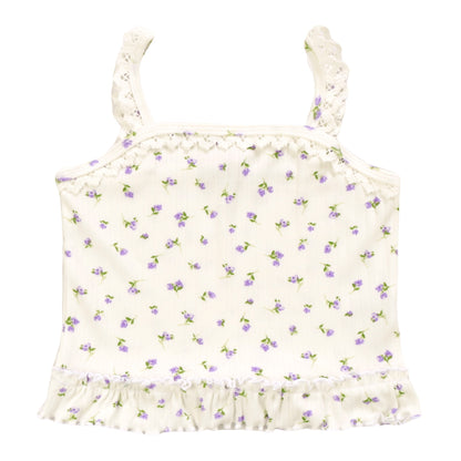 Lacey Cami (Purple Flowers Pattern)