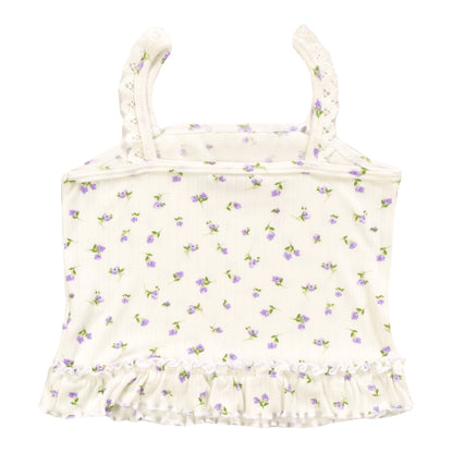 Lacey Cami (Purple Flowers Pattern)