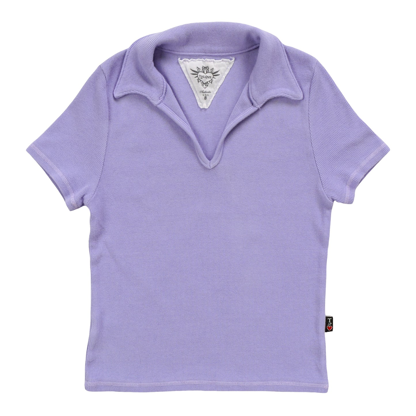 Signature Collared Short-Sleeve Top