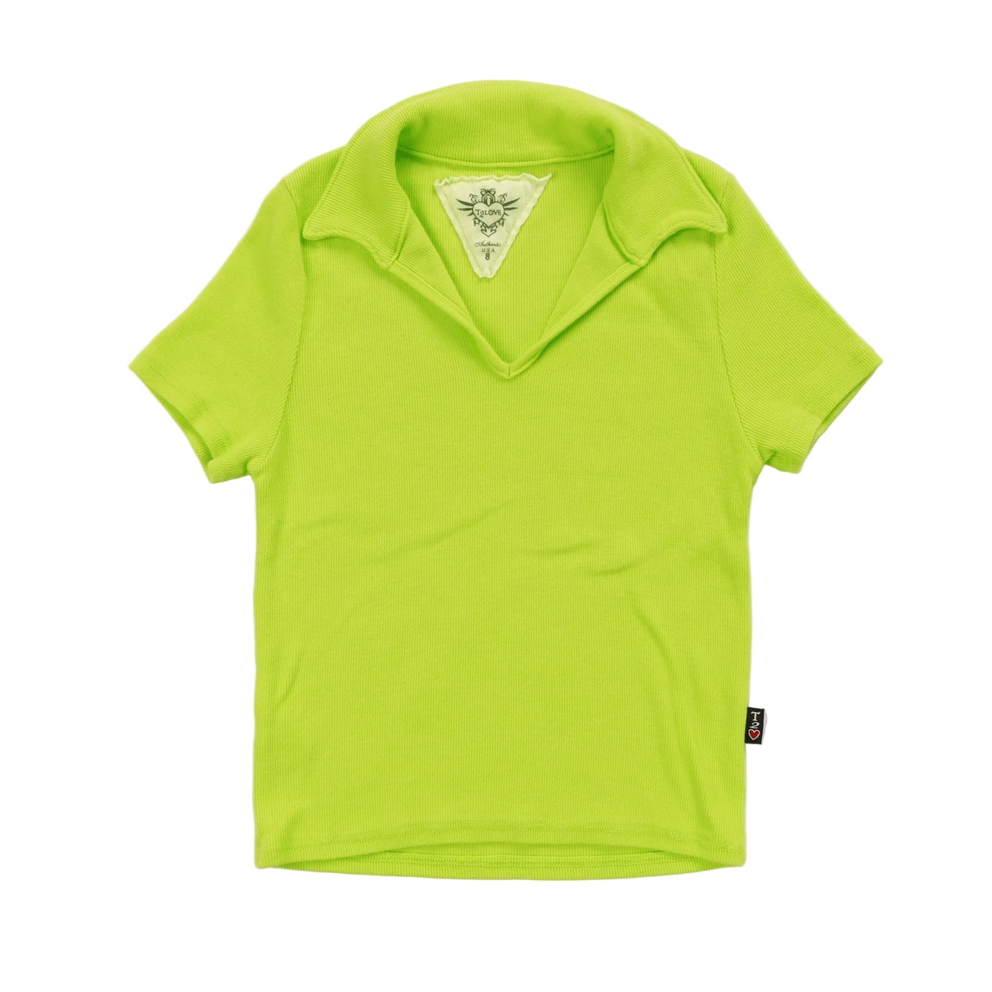 Signature Collared Short-Sleeve Top