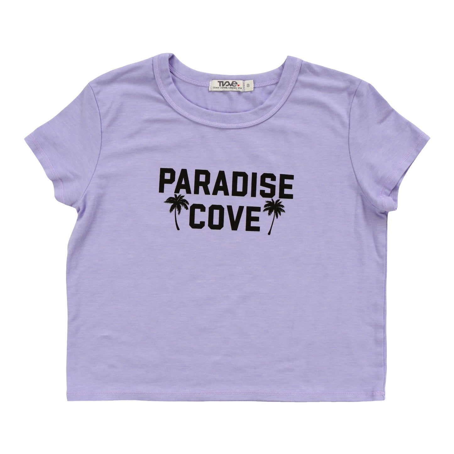Heather Boxy Top ("PARADISE COVE")