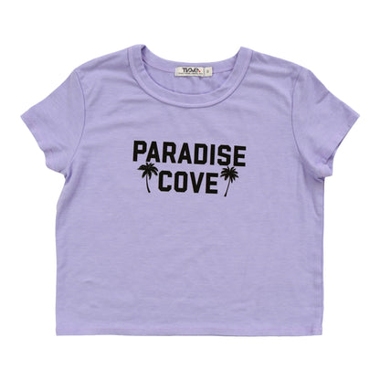 Heather Boxy Top ("PARADISE COVE")