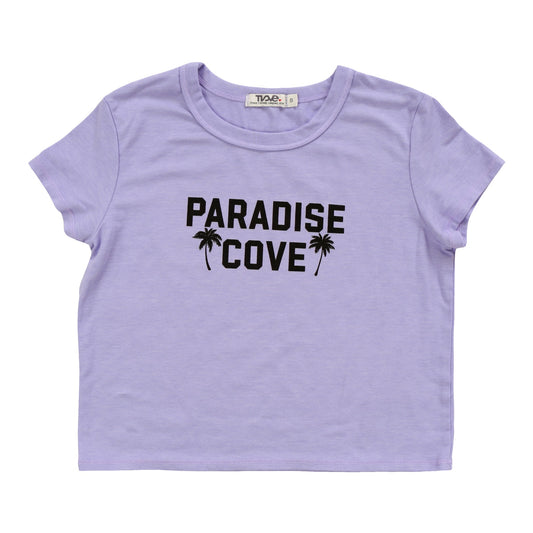 Heather Boxy Top ("PARADISE COVE")