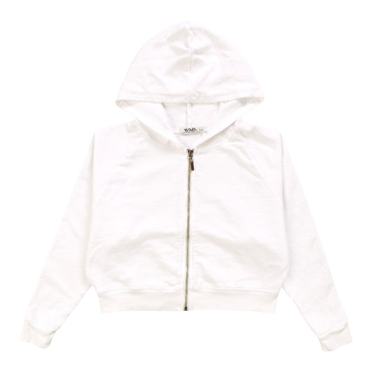 Wide Cropped Hooded Jacket