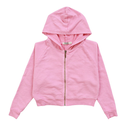 Wide Cropped Hooded Jacket