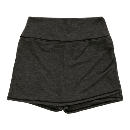 Heather Gathered-Side Skort