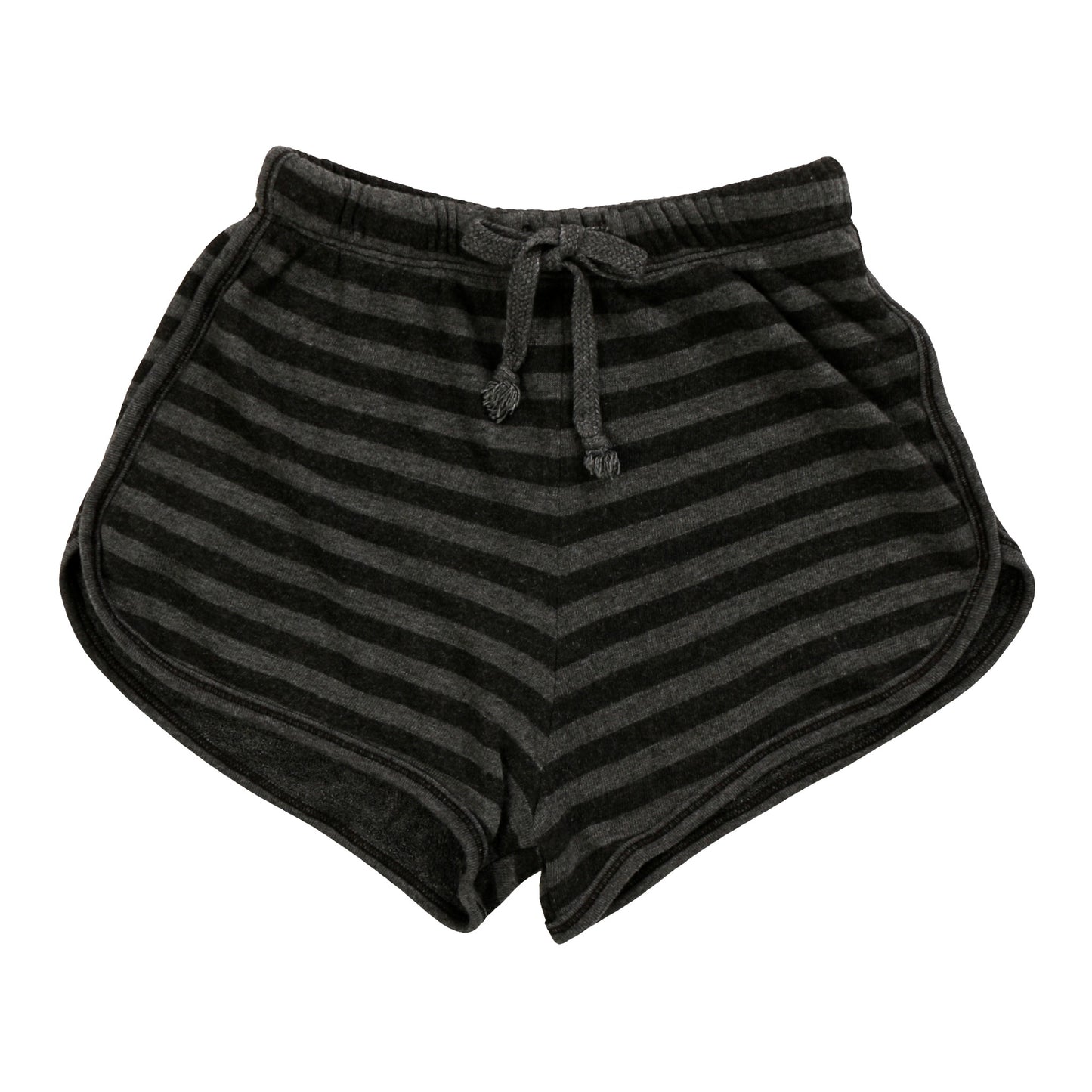 Weekendz Shorts (Charcoal Stripes)