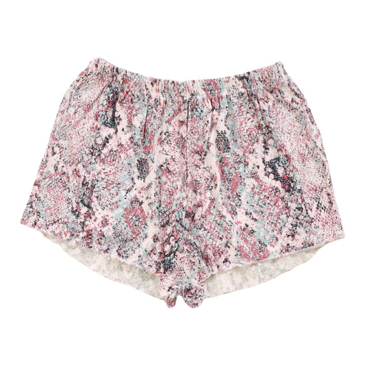 Merrow-Edge Easy Shorts (Pink Reptile Pattern)