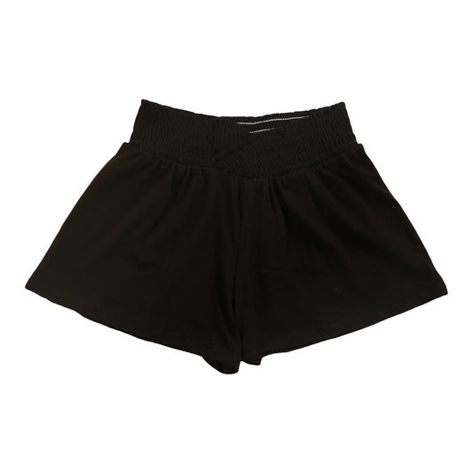 Criss-Cross Smocked Shorts