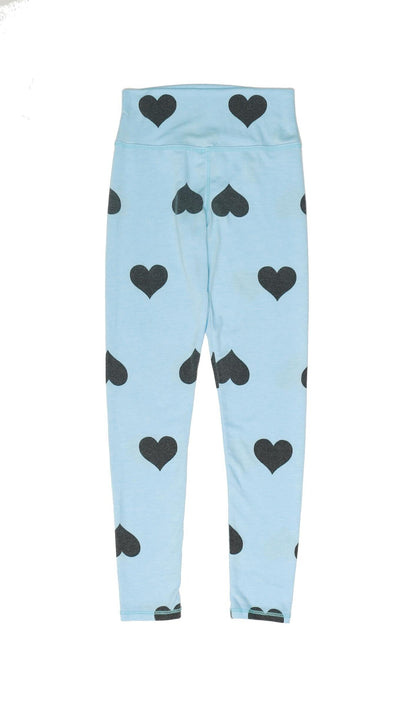 Athletic Leggings (Heart-Print Pattern)