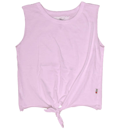 Tie-Front Sleeveless Top